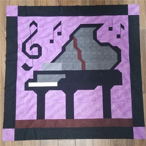 Grand Piano Quilt Pattern