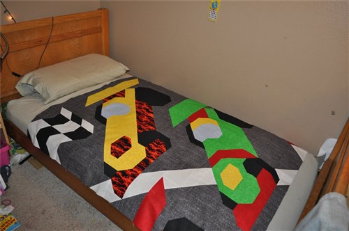 Race Car Quilt Pattern