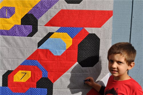 Race Car Quilt Pattern