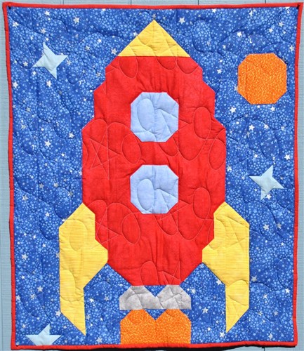 Rocket Baby Quilt Pattern