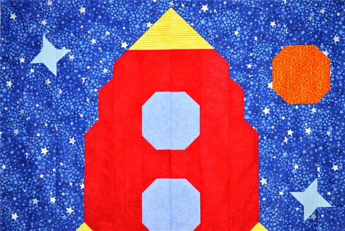 Rocket Baby Quilt Pattern