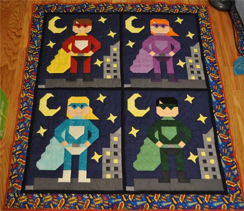 Superhero Quilt Pattern