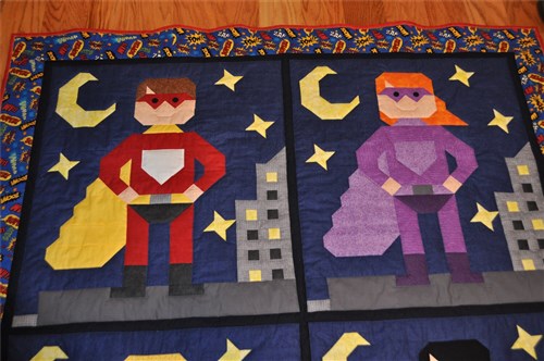 Superhero Quilt Pattern