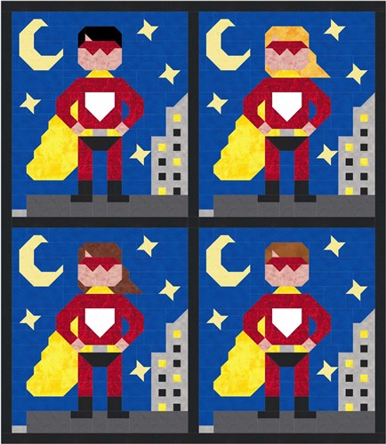 Superhero Quilt Pattern