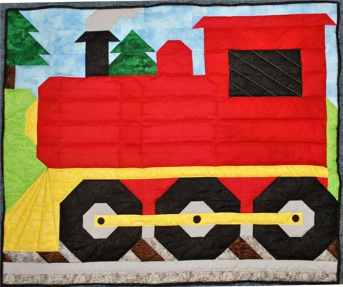 Train Baby Quilt Pattern