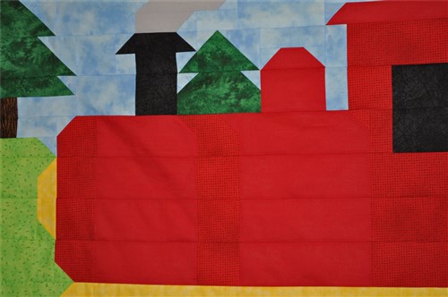Train Baby Quilt Pattern