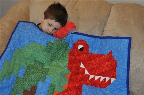 T-Rex Quilt Pattern