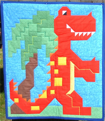 T-Rex Quilt Pattern