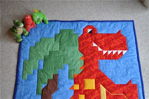 T-Rex Quilt Pattern