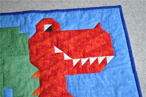 T-Rex Quilt Pattern
