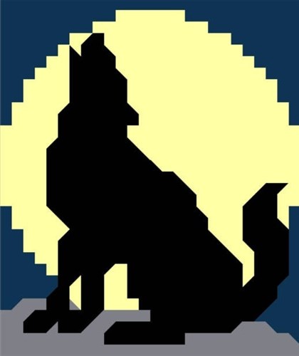 Wolf Quilt Pattern