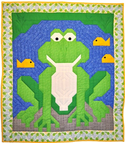 Frog Baby Quilt Pattern Frog Baby Quilt Pattern