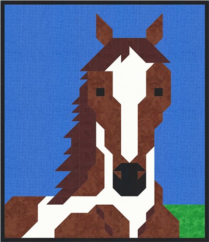 Painted Horse Quilt Pattern Painted Horse Quilt Pattern