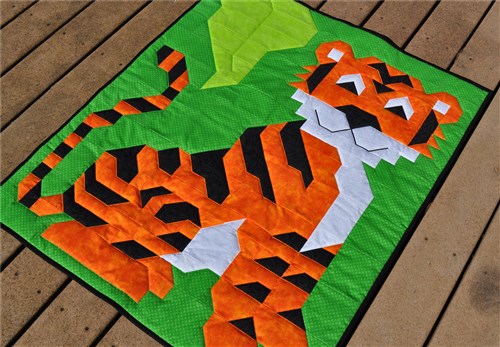 Tiger Baby Quilt Pattern Tiger Baby Quilt Pattern