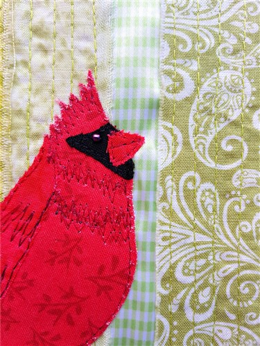 Cardinal PDF quilt Pattern