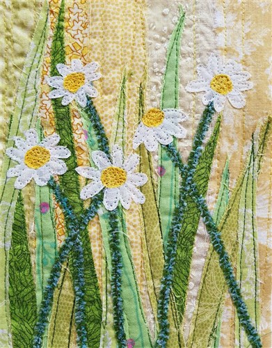 Daisies PDF quilt Pattern