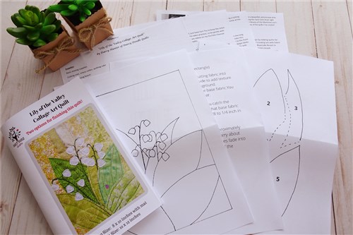 Lily of the Valley PDF quilt Pattern