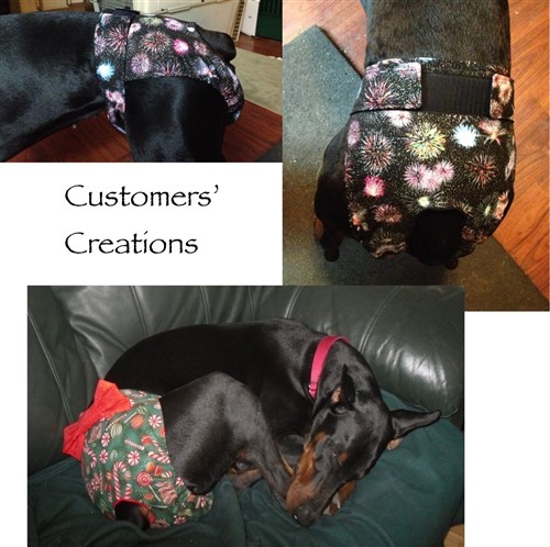 Dog Diapers PDF Sewing Pattern