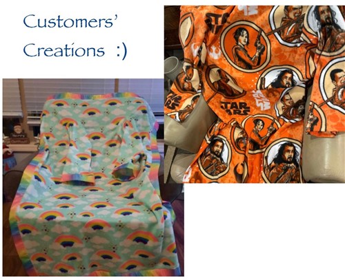 Adult, Child & Toddler Sizes Snuggie PDF Sewing Pattern