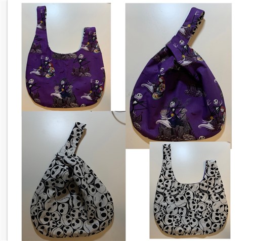 Reversible Japanese Knot Bag PDF Sewing Pattern
