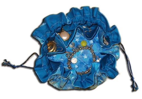 Travel Jewelry Bag PDF Sewing Pattern