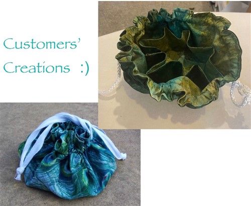 Travel Jewelry Bag PDF Sewing Pattern