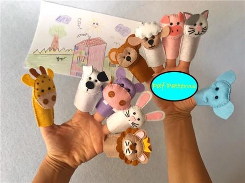 Finger Puppet PDF Sewing Pattern