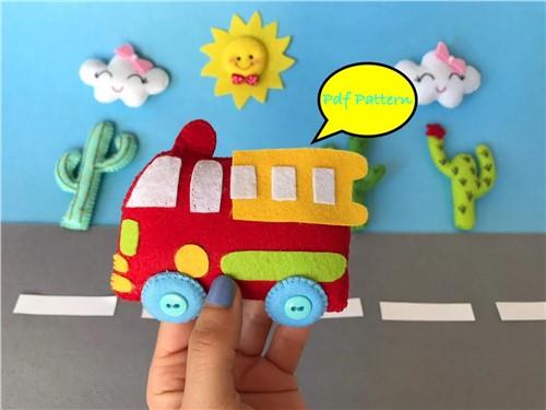 Fire Truck PDF Sewing Pattern
