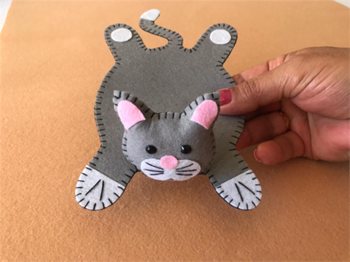 Cat Coaster PDF Sewing Pattern