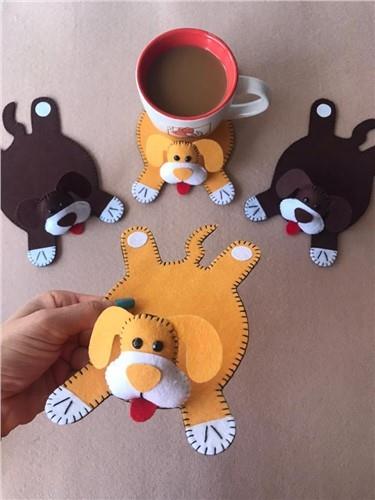 Dog Coaster, PDF Sewing Pattern