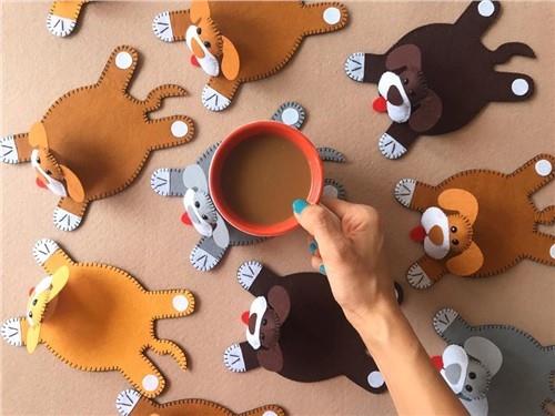 Dog Coaster, PDF Sewing Pattern