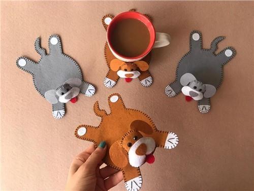 Dog Coaster, PDF Sewing Pattern