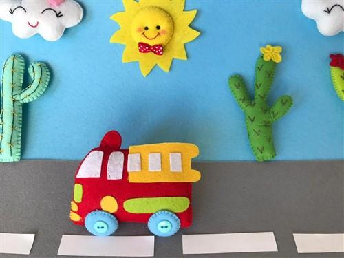 Fire Truck PDF Sewing Pattern