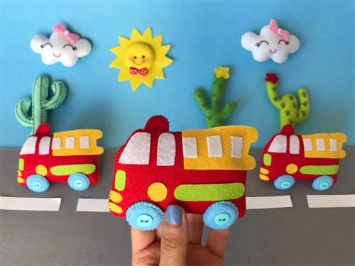 Fire Truck PDF Sewing Pattern