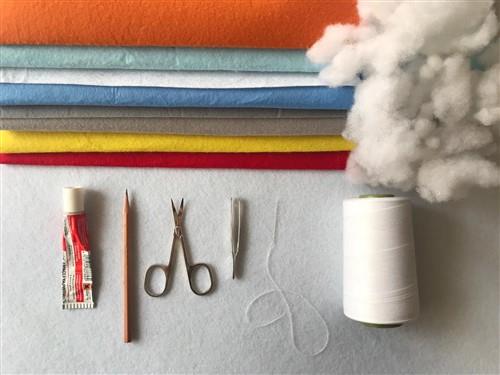 Rocket Ship PDF Sewing Pattern