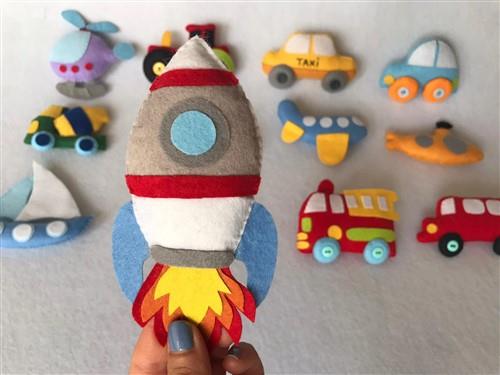 Rocket Ship PDF Sewing Pattern