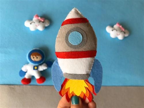 Rocket Ship PDF Sewing Pattern