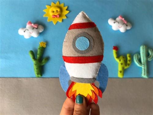 Rocket Ship PDF Sewing Pattern