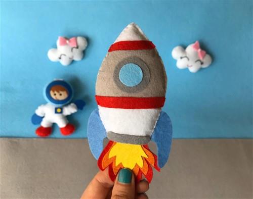 Rocket Ship PDF Sewing Pattern