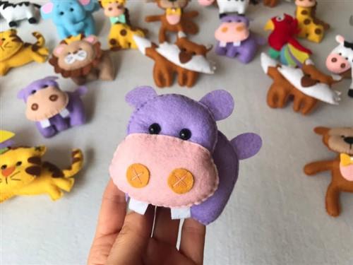 Safari Animals PDF Sewing Pattern