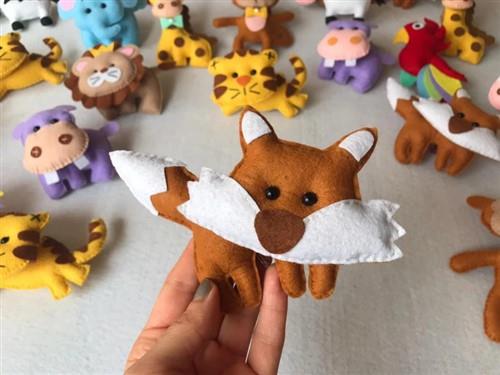 Safari Animals PDF Sewing Pattern