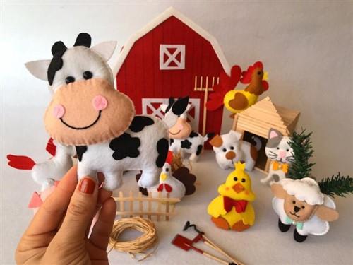 Farm Animals PDF Sewing Pattern