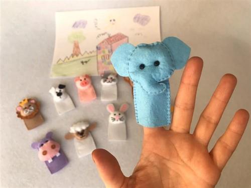 Finger Puppet PDF Sewing Pattern
