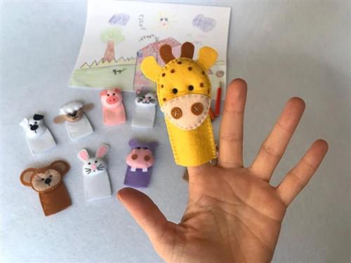 Finger Puppet PDF Sewing Pattern