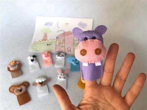 Finger Puppet PDF Sewing Pattern