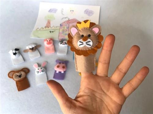 Finger Puppet PDF Sewing Pattern