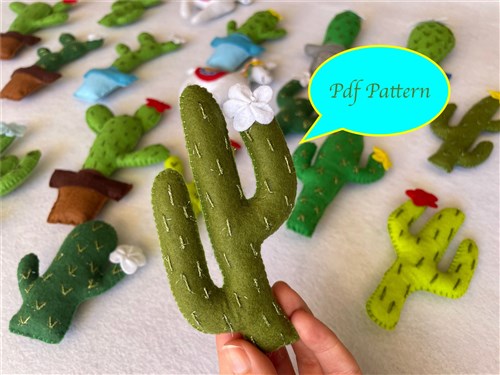 Cactus PDF Pattern