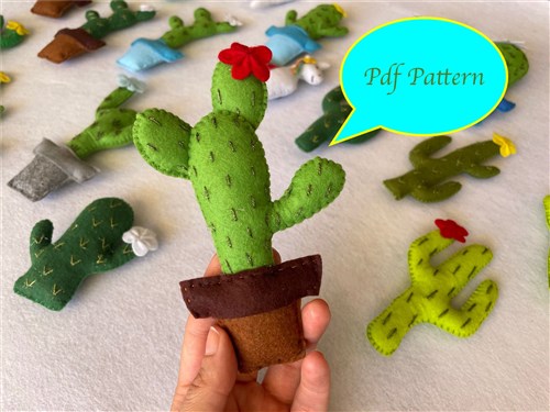 Cactus PDF Pattern