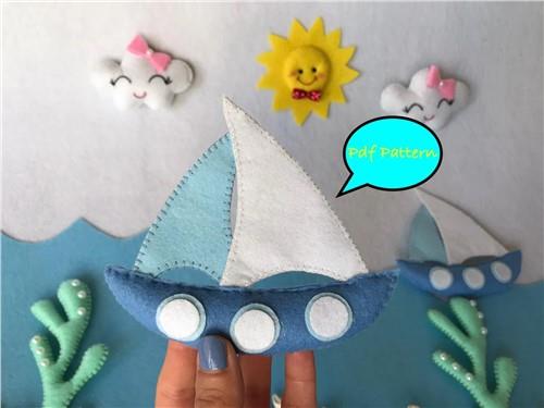 Sailboat PDF Sewing Pattern