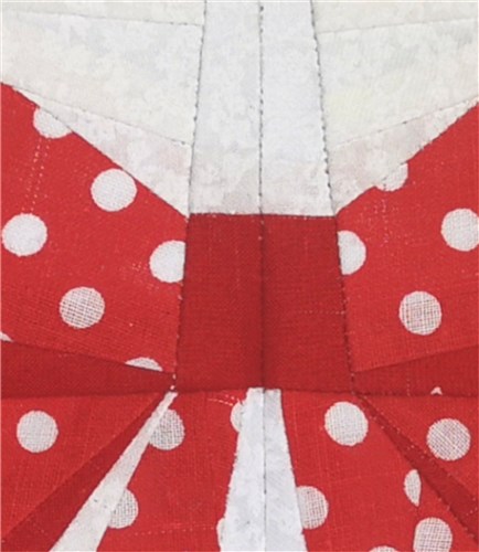 Ribbons & Bows Quilt Block  FPP Pattern